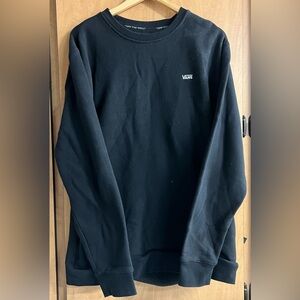 Vans Men's Classic Black Crewneck Sweater